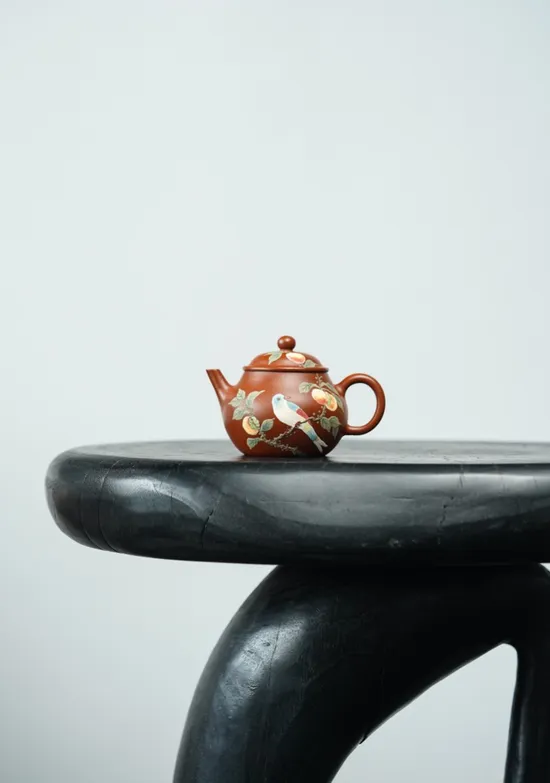 Premium Yixing Clay Teapot | Authentic Handcrafted 110cc Zisha Pot 7