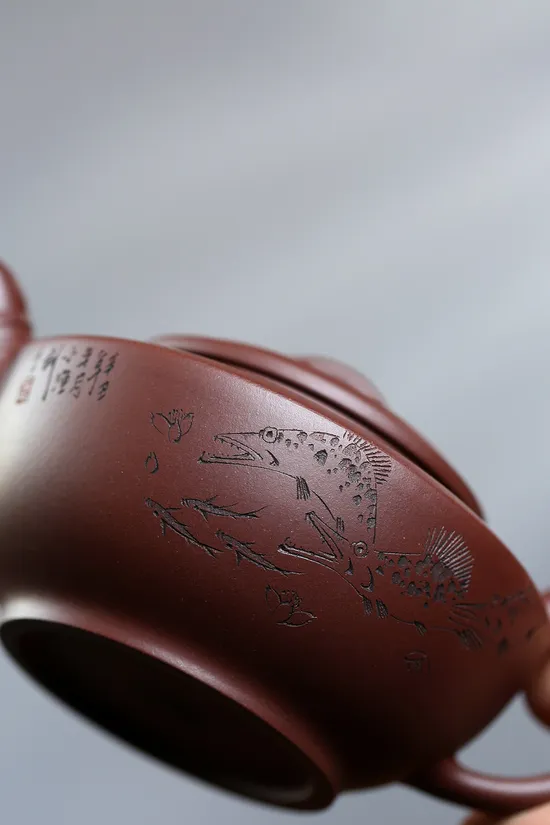 Premium Yixing Zisha Teapot – Artisan Crafted, Authentic Clay Design 3