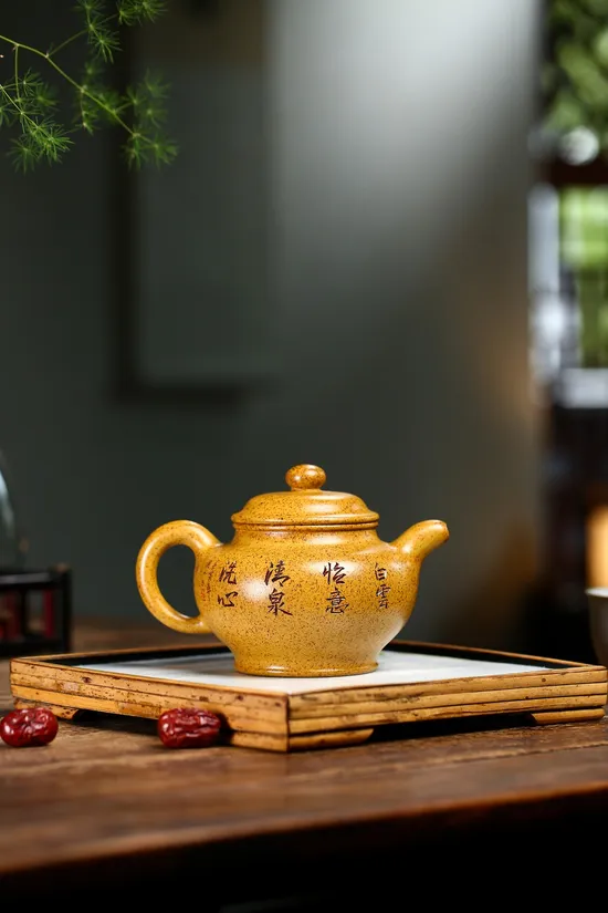 Premium Yixing Zisha Teapot: Handcrafted Dragon Kiln Ceramics 6