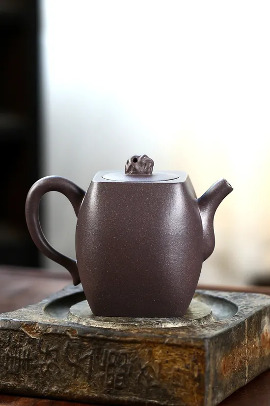Premium Yixing Clay Teapot Set | Zhou Gong Taihu Stone Series 6