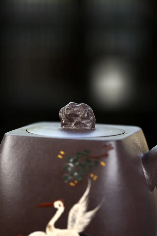 Premium Yixing Clay Teapot Set | Zhou Gong Taihu Stone Series 7