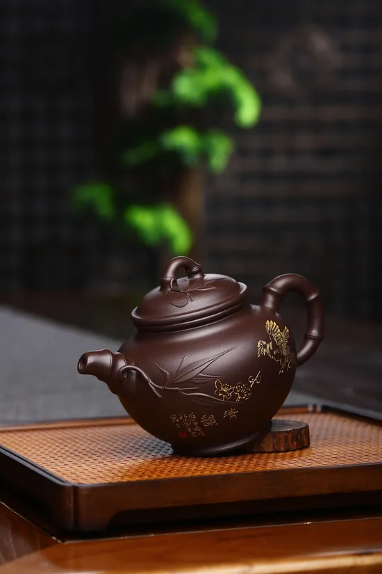 Zisha Teapots: aged raw purple clay | 2400 CNY 1