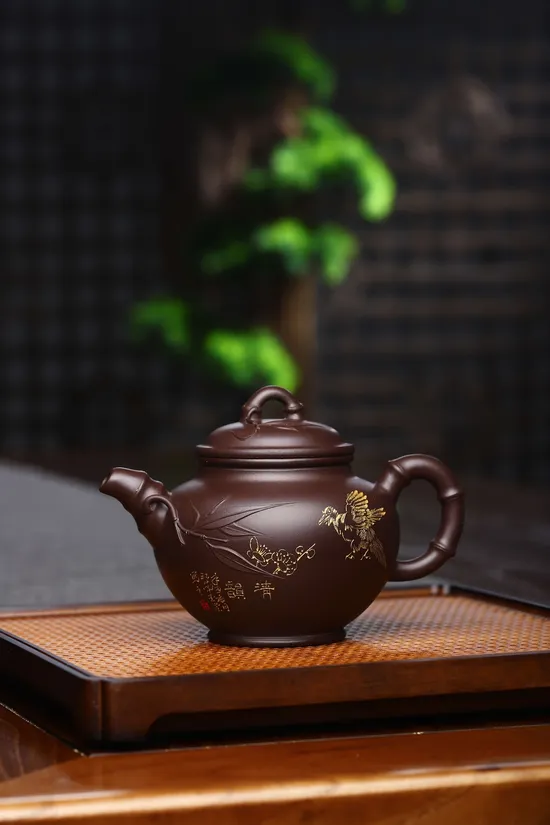 Zisha Teapots: aged raw purple clay | 2400 CNY 4