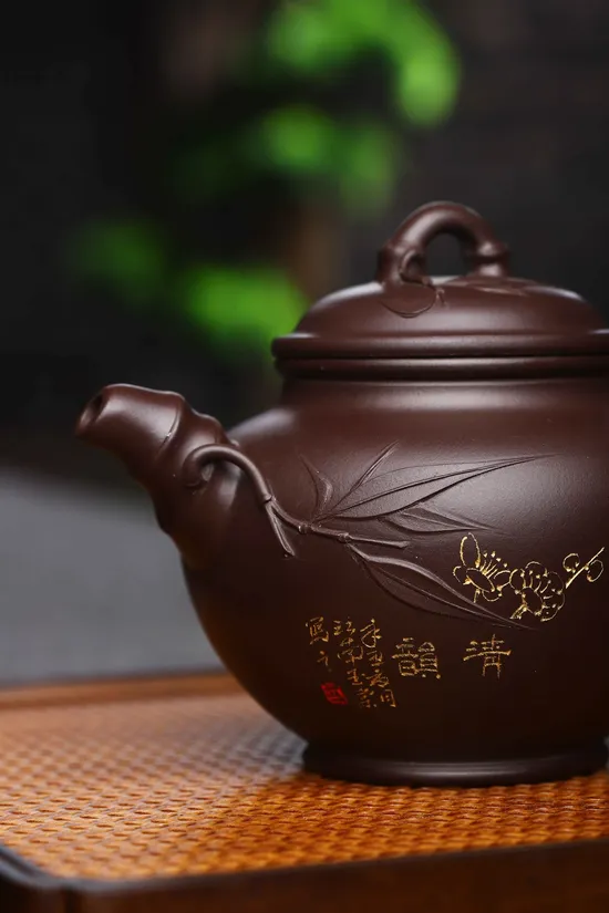 Zisha Teapots: aged raw purple clay | 2400 CNY 5
