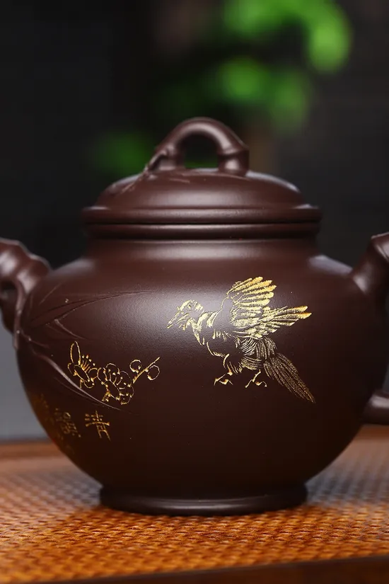 Zisha Teapots: aged raw purple clay | 2400 CNY 6