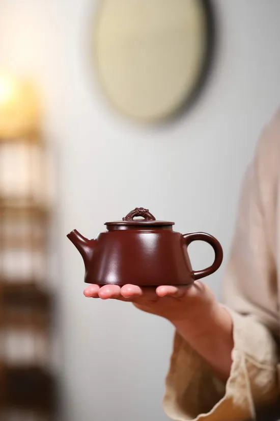 Yu Zhao Zisha Teapot - Artisan Crafted Yixing Clay Pottery 9