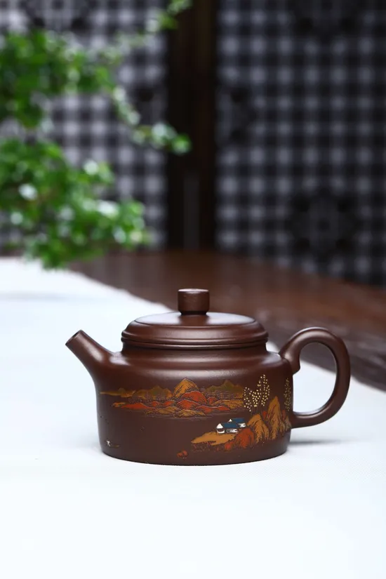 Premium Yixing Zisha Clay Teapot | Handcrafted Artisan Collectible 4