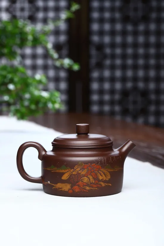 Premium Yixing Zisha Clay Teapot | Handcrafted Artisan Collectible 5