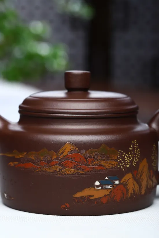 Premium Yixing Zisha Clay Teapot | Handcrafted Artisan Collectible 6