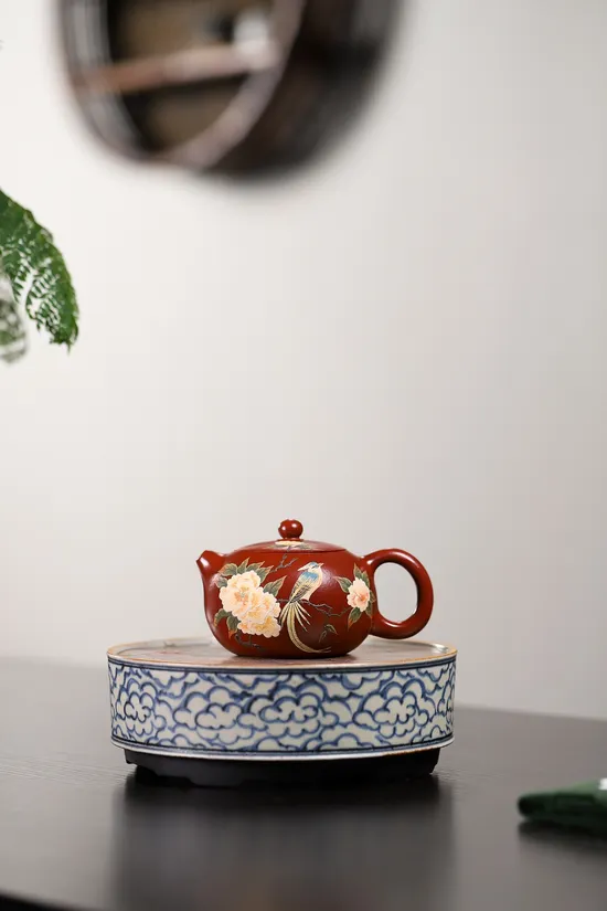 Zisha Teapots: Da Hong Pao clay | Xishi Teapot 5