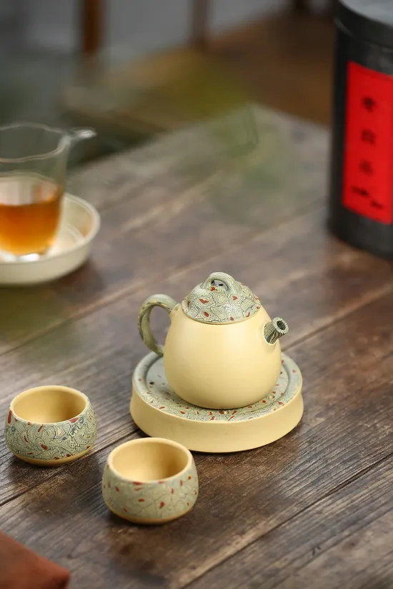 Zisha Teapots: Prosperous Future Tea Set | Yu Hua Bao 5