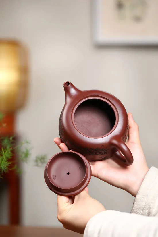 Premium Yixing Zisha Teapot | Handcrafted Collectible Clay Teapots 6