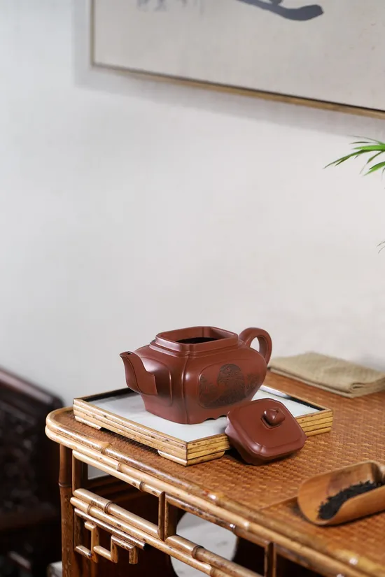 Premium Collectible Zisha Teapot | Handcrafted Yixing Clay Artisan Masterpiece 6