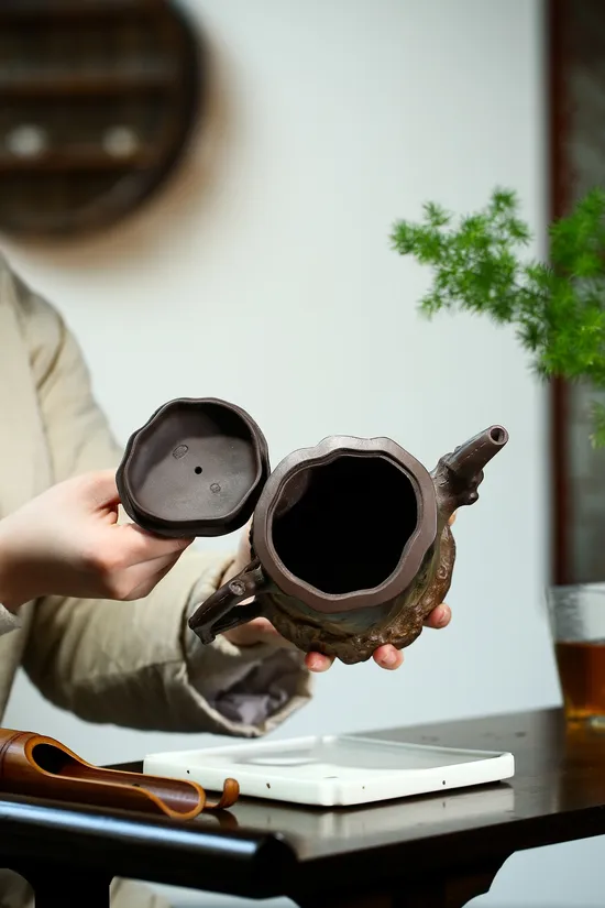 Yixing Zisha Teapot - Masterpiece Dragon & Tiger Design | 500cc 4