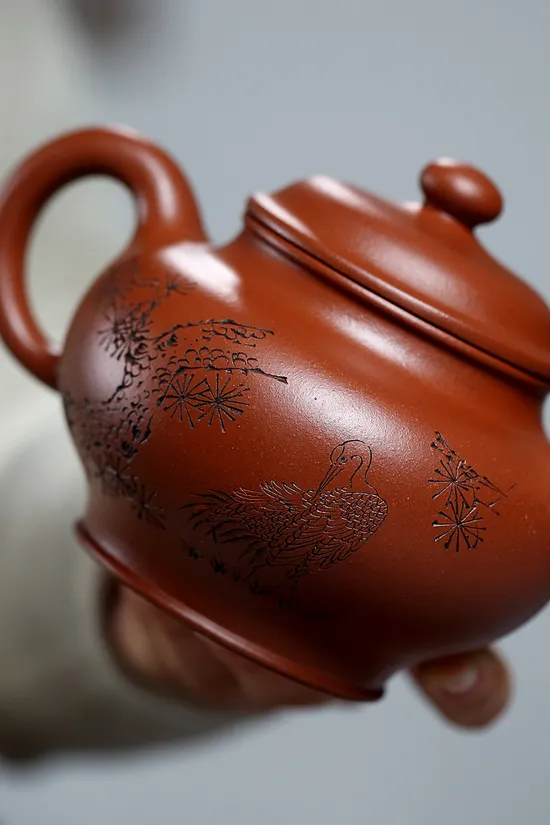 Premium Yixing Zisha Teapot Handcrafted, 330cc, CNY 1440 5