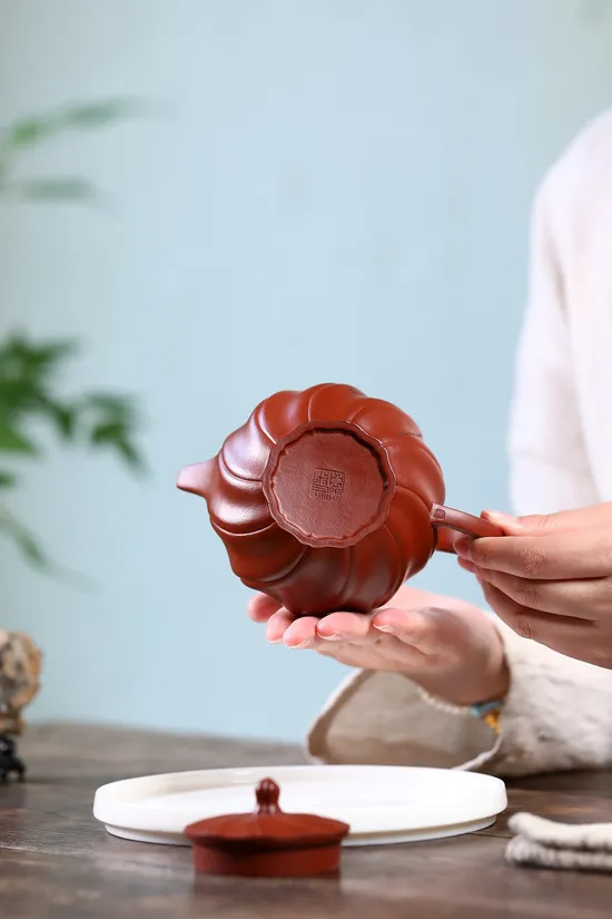 Premium Yixing Zisha Teapot | Handcrafted Clay Artistry 7
