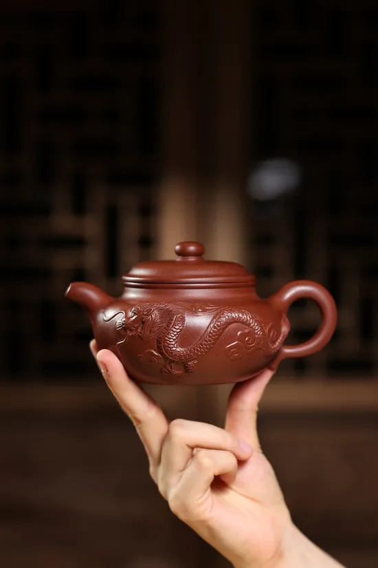 Yixing Clay Teapot | Handcrafted Zisha Artistry & Antique Design 2