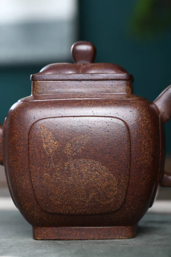 Yixing Zisha Teapot | Handcrafted Clay Teapot | Collectible Artisan Pot 4