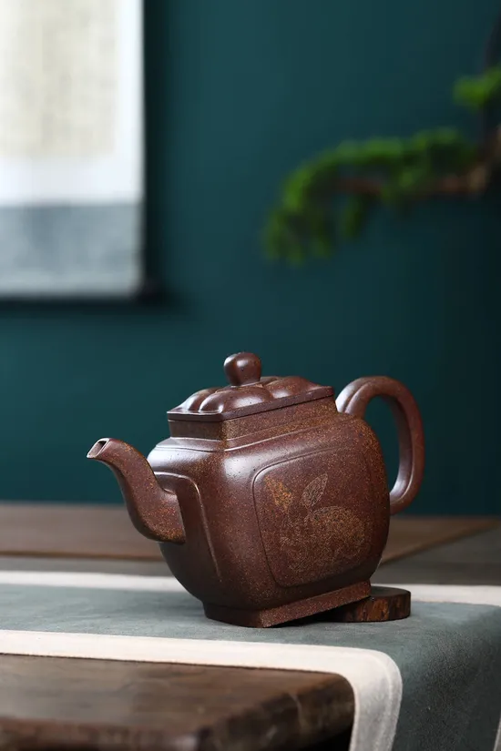 Yixing Zisha Teapot | Handcrafted Clay Teapot | Collectible Artisan Pot 5