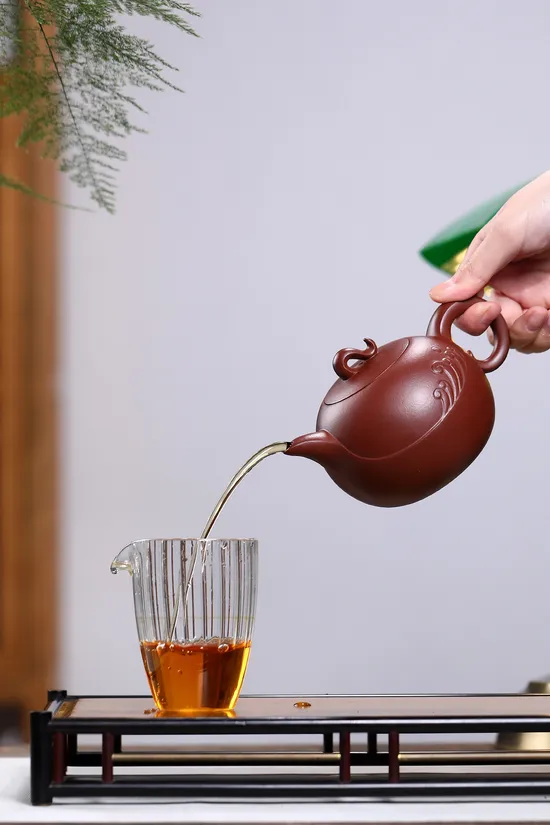 Yixing Zisha Clay Teapot | Handcrafted Artisan Teapot | 400cc 2