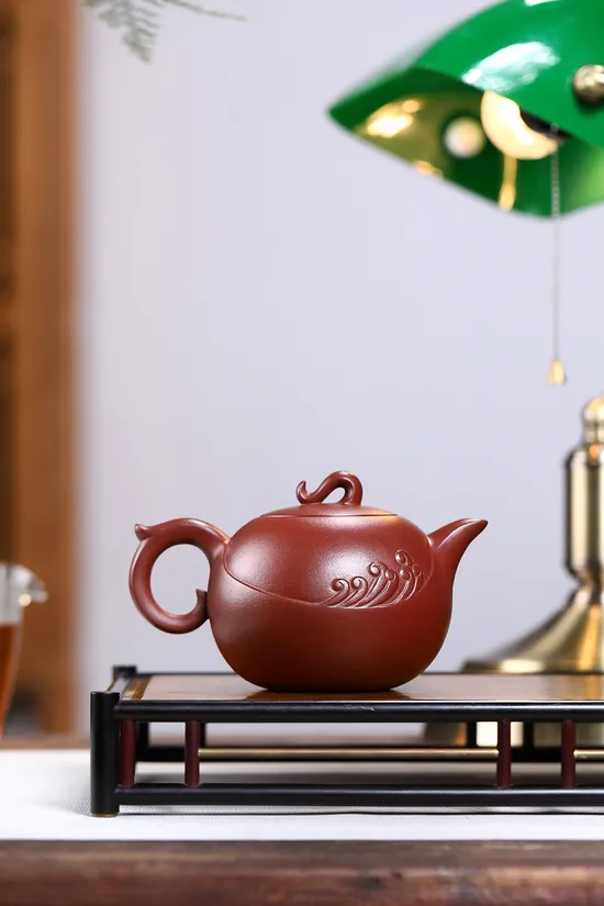 Yixing Zisha Clay Teapot | Handcrafted Artisan Teapot | 400cc 4