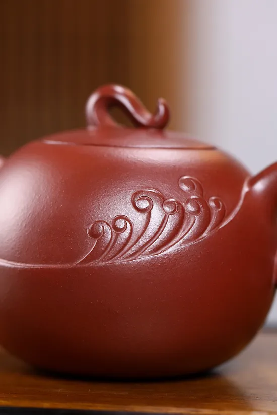 Yixing Zisha Clay Teapot | Handcrafted Artisan Teapot | 400cc 5