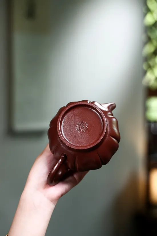 Authentic Yixing Zisha Teapot | Handcrafted Purple Clay Pot 3