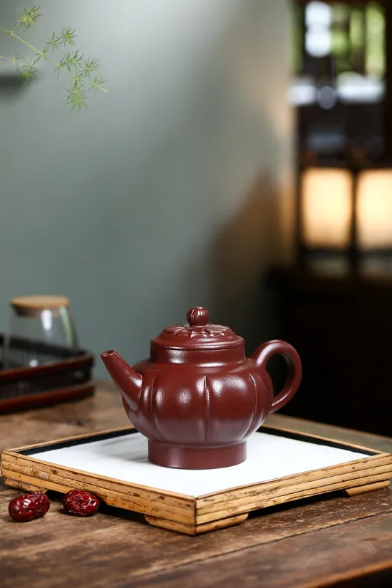 Authentic Yixing Zisha Teapot | Handcrafted Purple Clay Pot 5