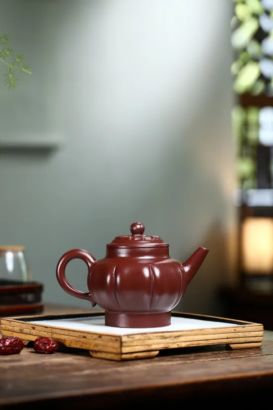 Authentic Yixing Zisha Teapot | Handcrafted Purple Clay Pot 6