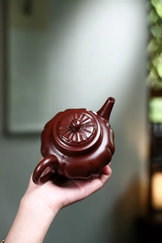 Authentic Yixing Zisha Teapot | Handcrafted Purple Clay Pot 7