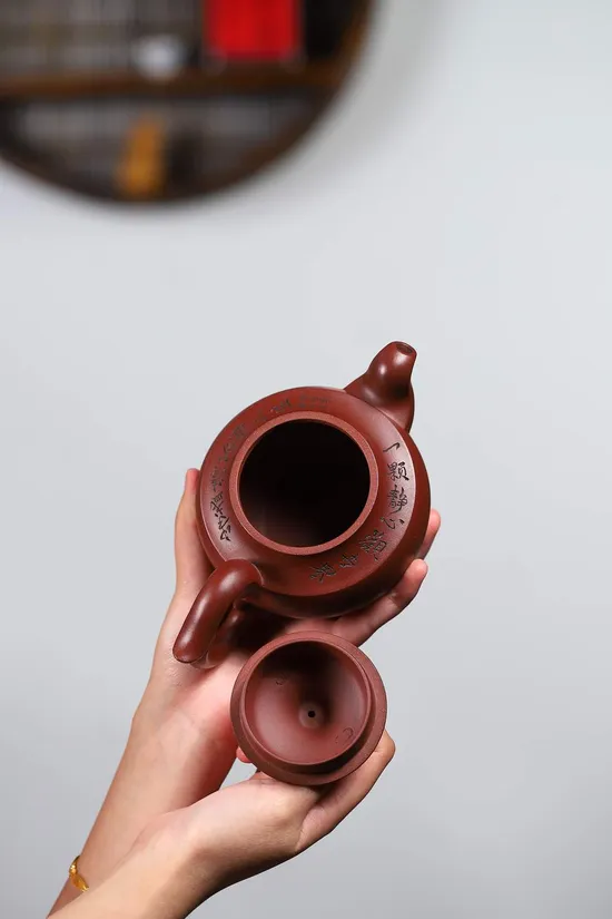Zisha Teapots: preserved date red clay | 400cc capacity 7