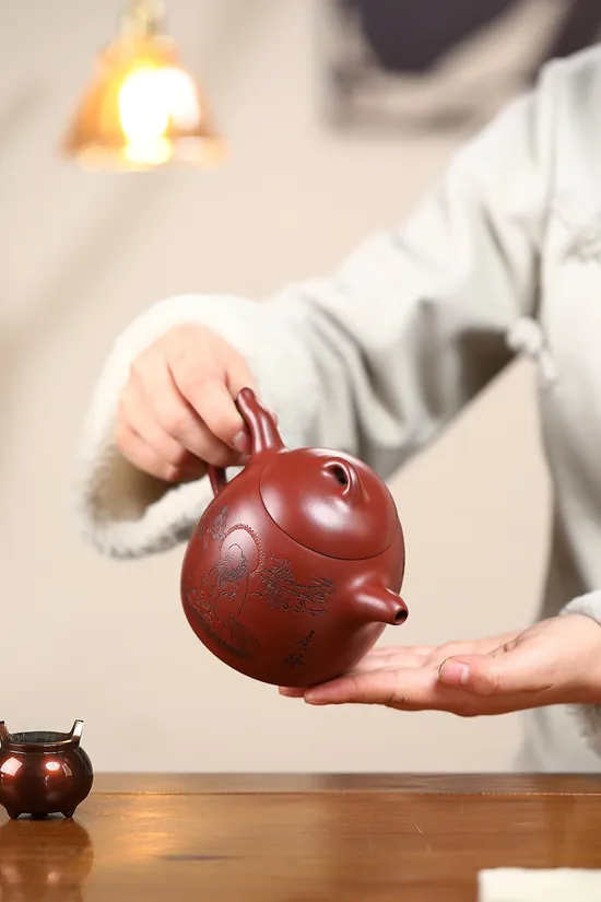 Zisha Teapots: CNY 3 | 900 | 460cc capacity | Longxue Clay 5