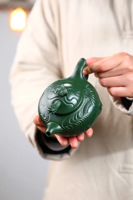 Yixing Zisha Clay Teapot | Handcrafted Artisan Teapot & Collectible 3