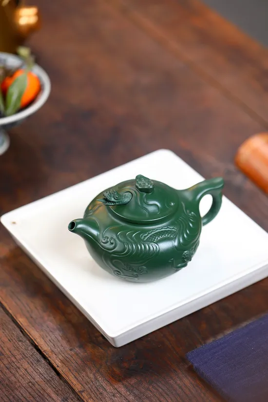 Yixing Zisha Clay Teapot | Handcrafted Artisan Teapot & Collectible 4
