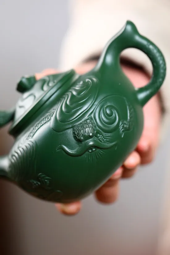 Yixing Zisha Clay Teapot | Handcrafted Artisan Teapot & Collectible 5