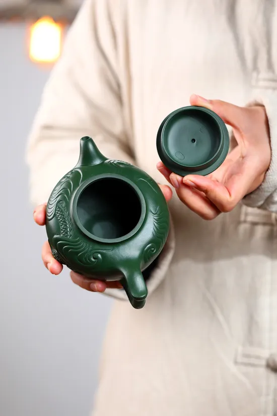 Yixing Zisha Clay Teapot | Handcrafted Artisan Teapot & Collectible 6