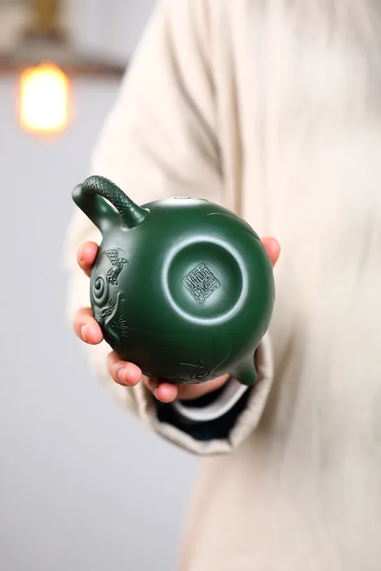 Yixing Zisha Clay Teapot | Handcrafted Artisan Teapot & Collectible 8