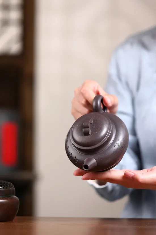 Zisha Teapots: Song Feng Peng Xue | Tianqing clay 1