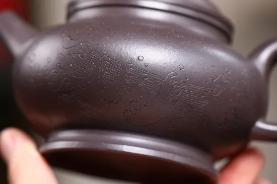 Zisha Teapots: Song Feng Peng Xue | Tianqing clay 4