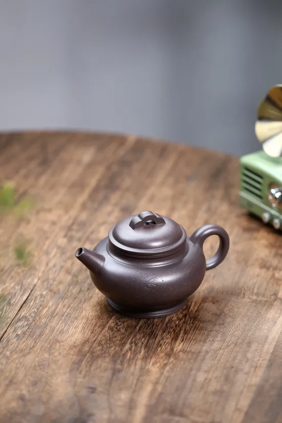 Zisha Teapots: Song Feng Peng Xue | Tianqing clay 9