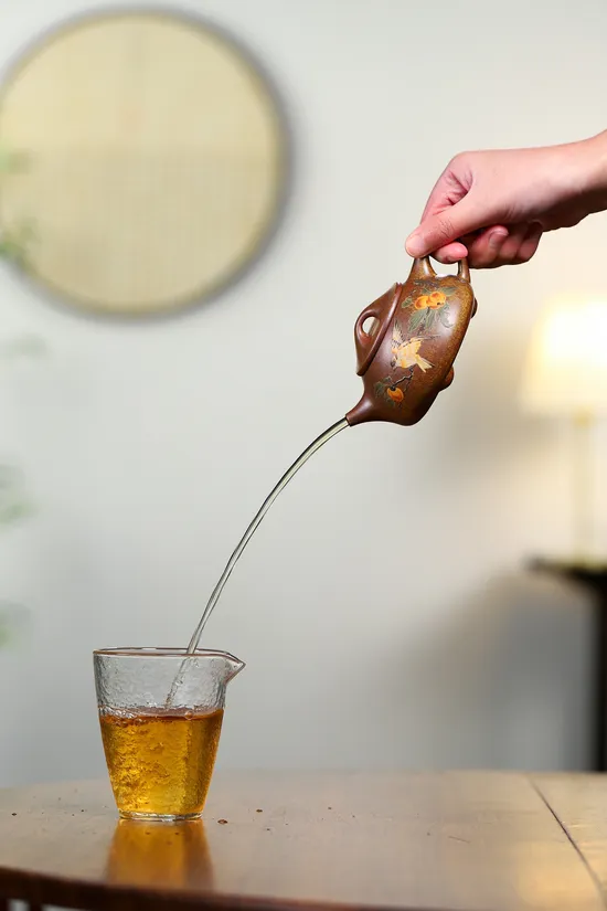 Premium Yixing Zisha Teapot | Yang Junbao Stone Dipper | Handcrafted 4