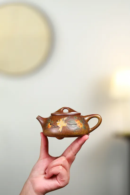 Premium Yixing Zisha Teapot | Yang Junbao Stone Dipper | Handcrafted 6