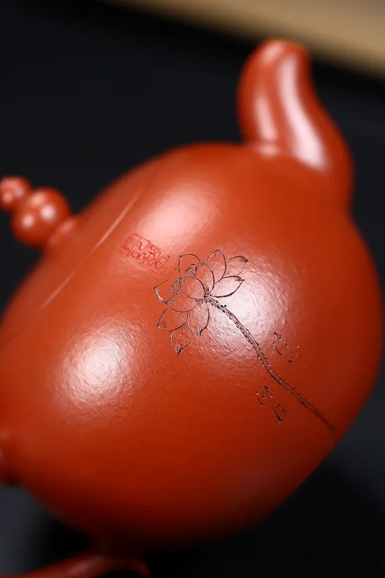 Yixing Zisha Teapot: Rare Dahongpao Clay Artisan Masterpiece 1