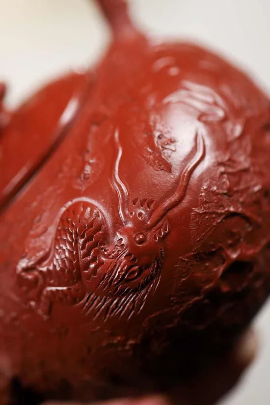 Premium Yixing Clay Teapot | Handcrafted Dragon Design & Authentic Craftsmanship 3