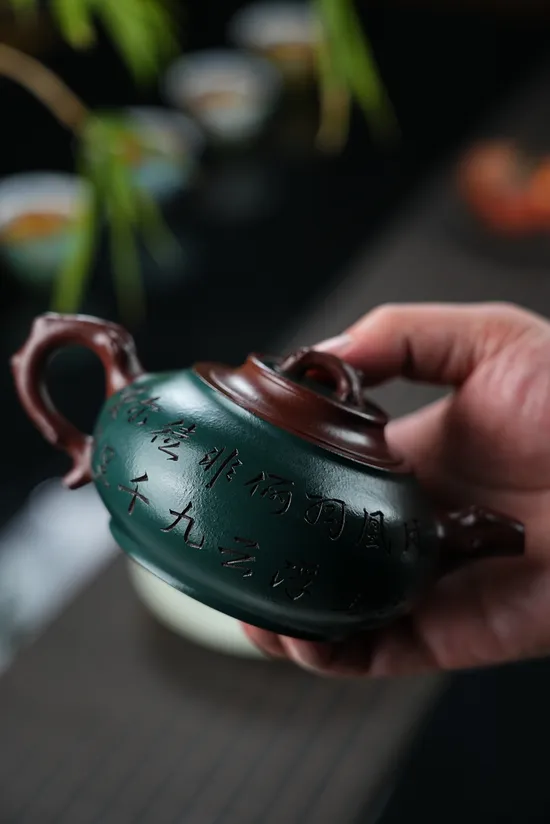 Premium Yixing Teapot Yongmei | Handcrafted Zisha Art Pottery 5