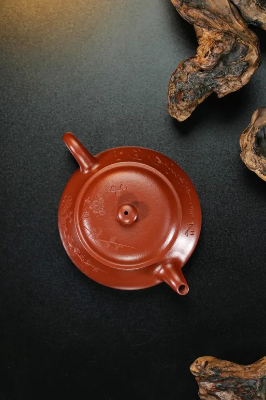 Zisha Teapots: premium raw zini clay | internal push-hole design 4