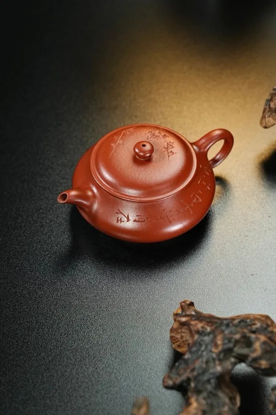 Zisha Teapots: premium raw zini clay | internal push-hole design 5