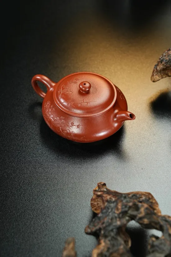 Zisha Teapots: premium raw zini clay | internal push-hole design 6