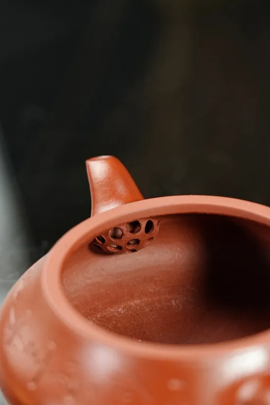Zisha Teapots: premium raw zini clay | internal push-hole design 8