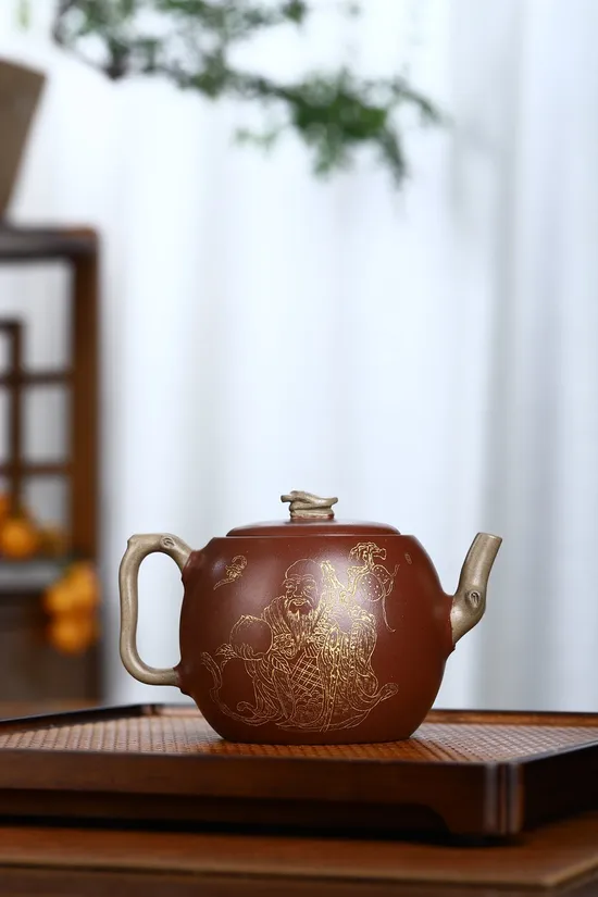 Premium Yixing Zisha Teapot | Handcrafted Artisan Clay Teapot 1